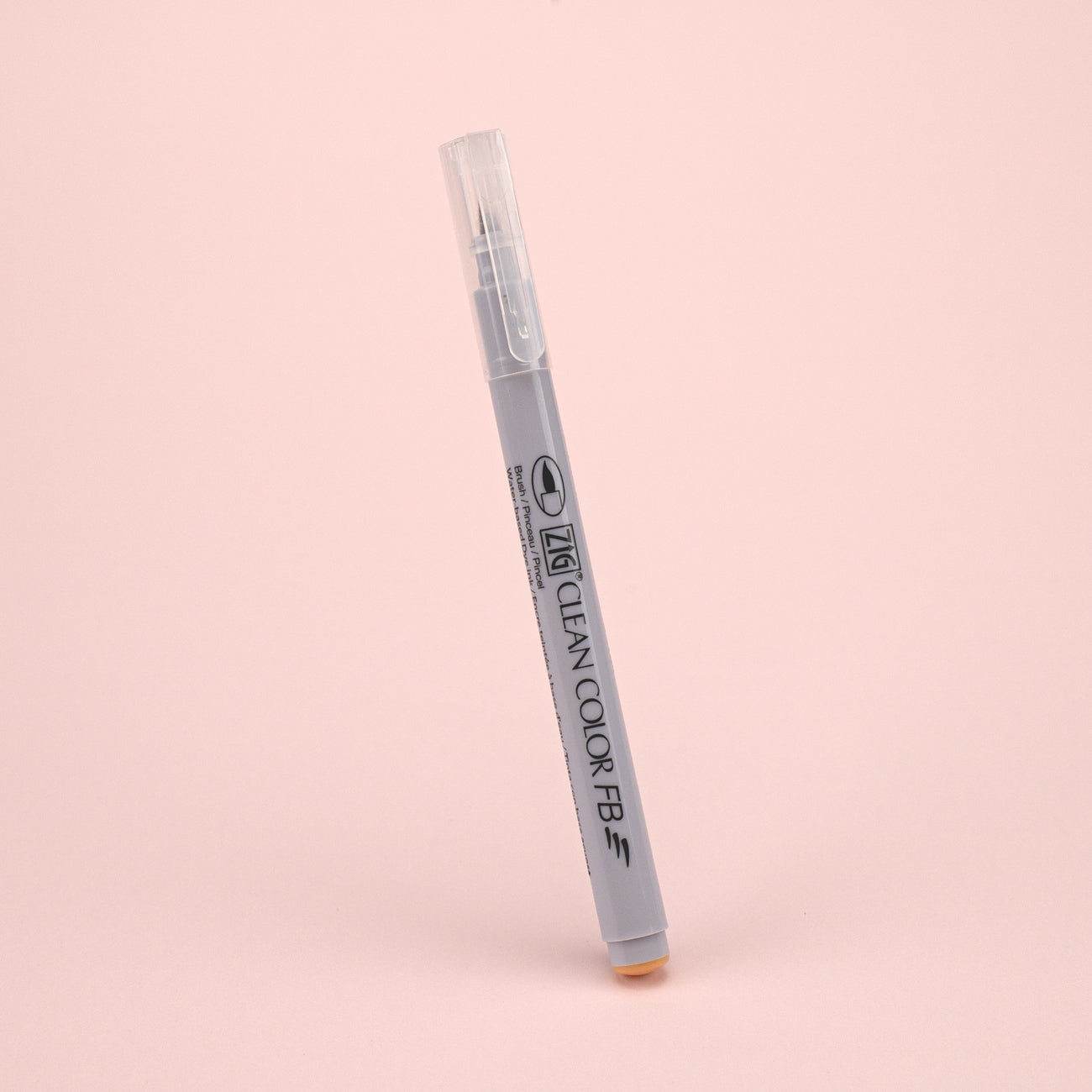 Kuretake ZIG Clean Color FB Felt Tip Brush Pen - Mustard - 067