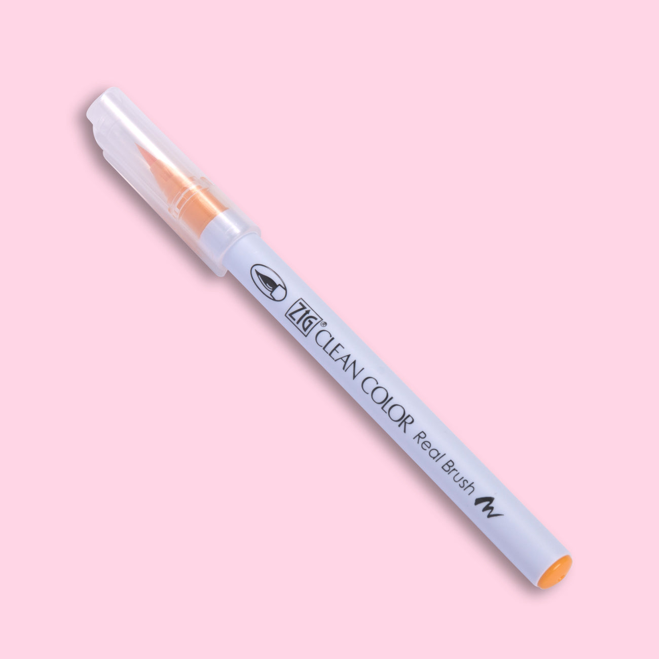 Kuretake ZIG Clean Color Real Brush Pen - Bright Yellow - 052