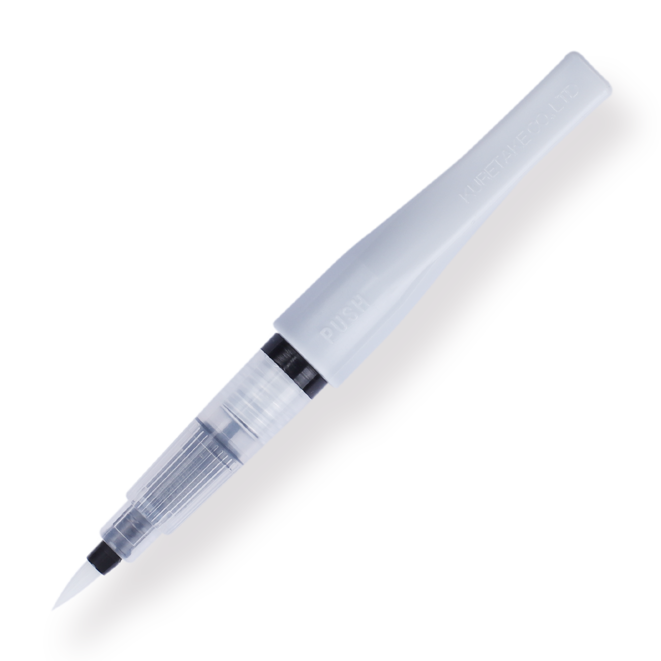 Kuretake ZIG Wink of Luna Brush Pen - Metallic Black - 127 - Stationery Pal
