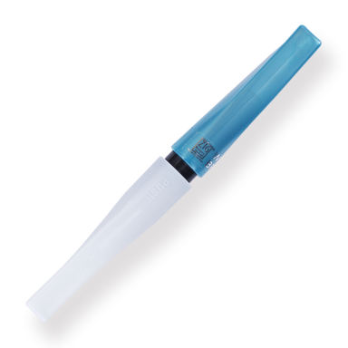 Kuretake ZIG Wink of Luna Brush Pen - Metallic Blue - 125 - Stationery Pal