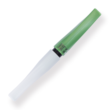 Kuretake ZIG Wink of Luna Brush Pen - Metallic Light Green - 128 - Stationery Pal