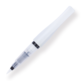 Kuretake ZIG Wink of Luna Brush Pen - Silver - 102 - Stationery Pal