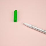 Kuretake ZIG Wink of Stella Glitter Marker - 0.8 mm - Green - 040