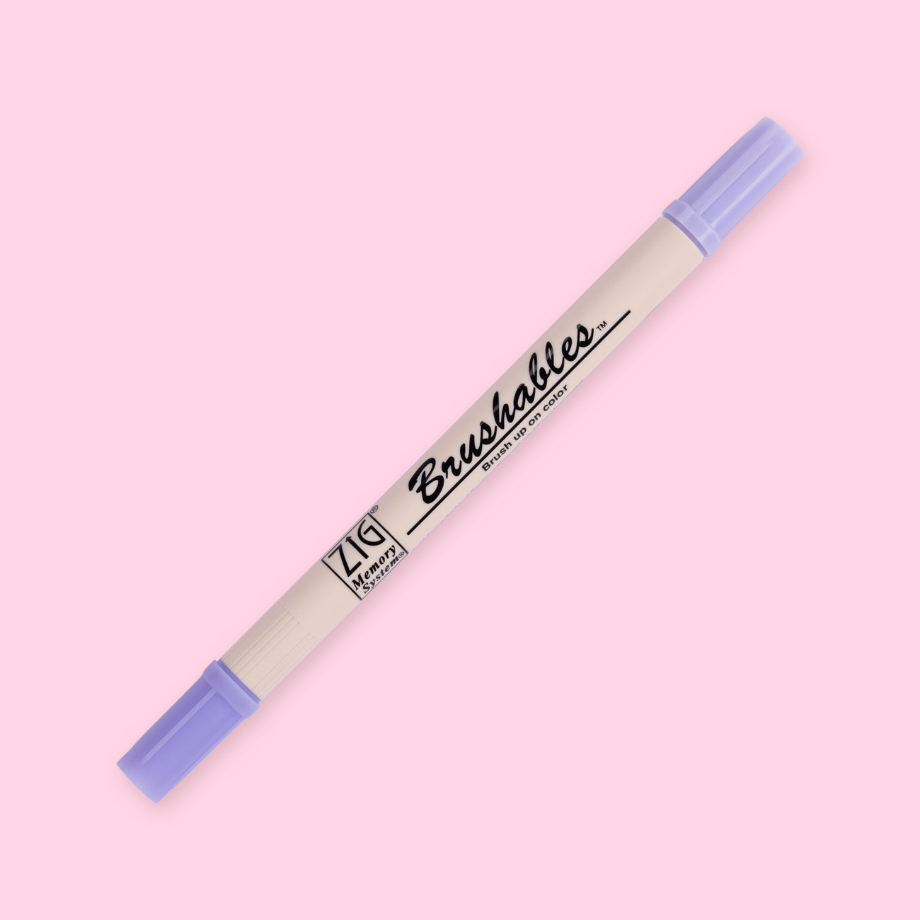 Kuretake Zig Brushables Brush Pen - 4 Colors Purple Set
