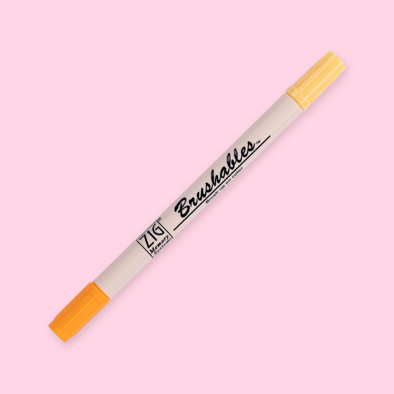 Kuretake Zig Brushables Brush Pen - 4 Colors Yellow Set - Stationery Pal