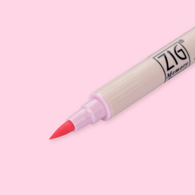 Kuretake Zig Brushables Brush Pen - Baby Pink 026 - Stationery Pal