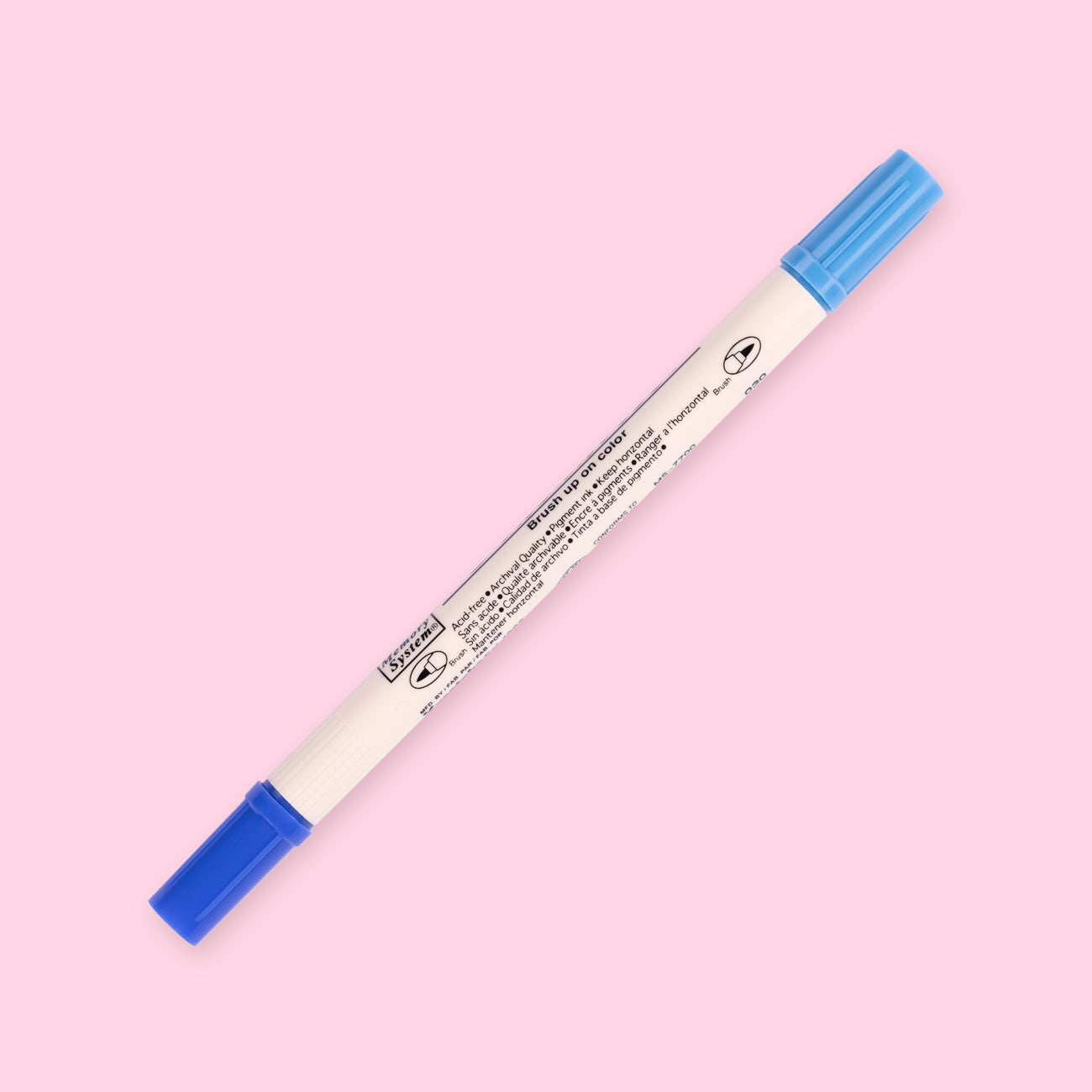 Kuretake Zig Brushables Brush Pen - Pure Blue 030