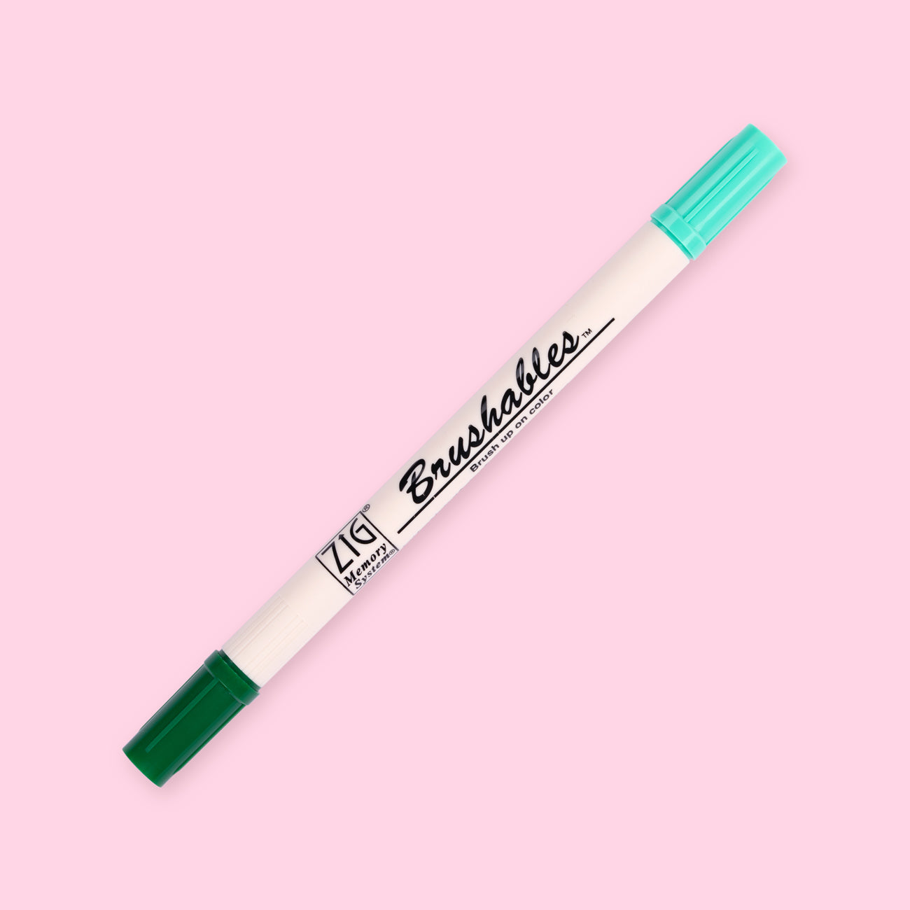 Kuretake Zig Brushables Brush Pen - Pure Green 040