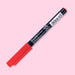 Kuretake Zig Fudebiyori Brush Pen - Carmine Red 022 - Stationery Pal