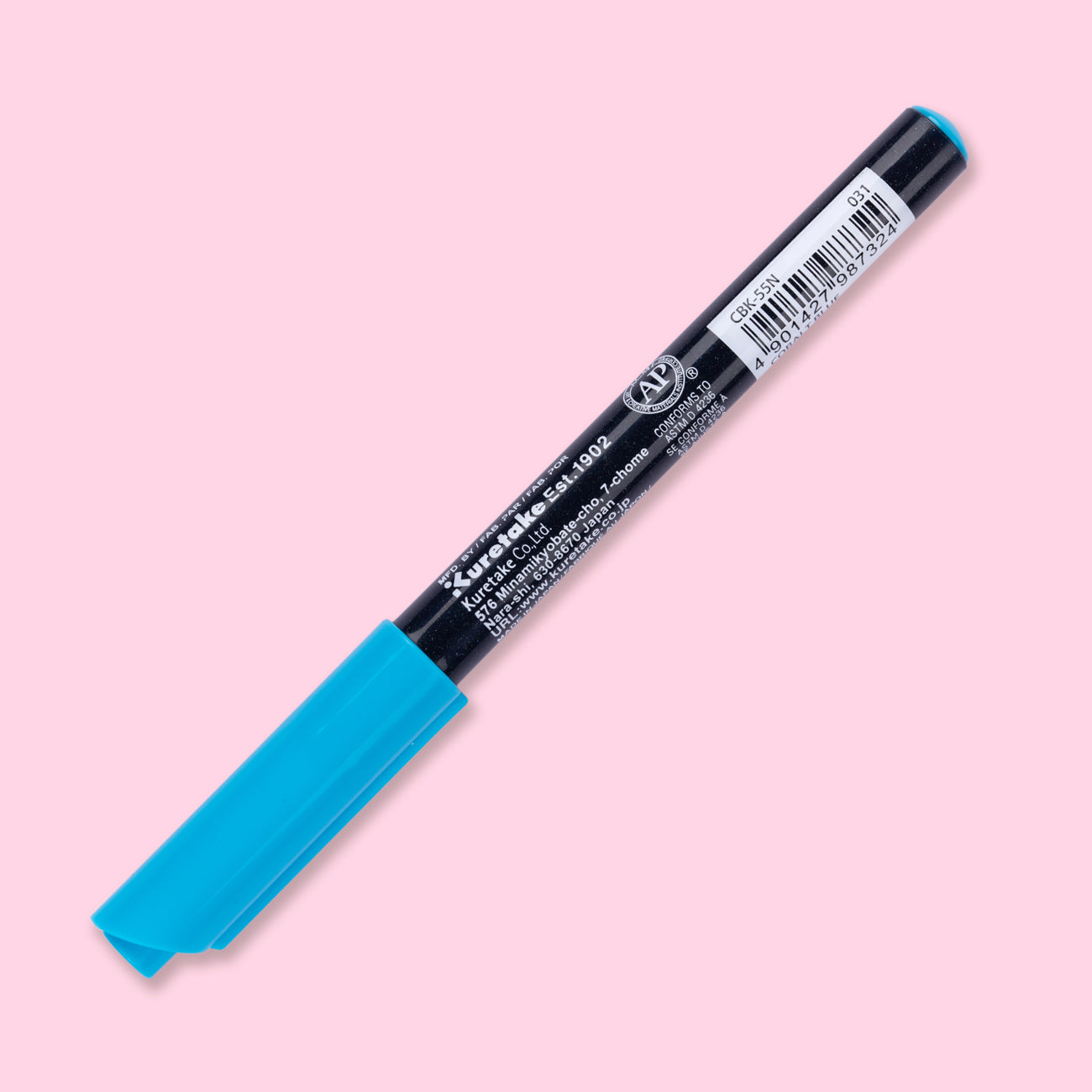 Kuretake Zig Fudebiyori Brush Pen - Cobalt Blue 031