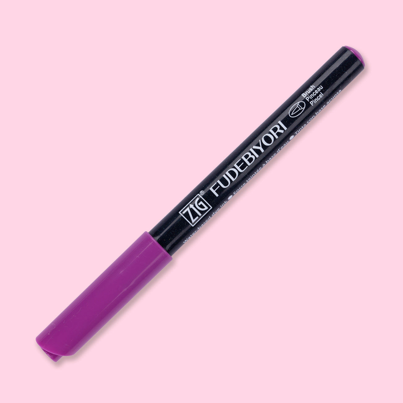 Kuretake Zig Fudebiyori Brush Pen - Purple 082