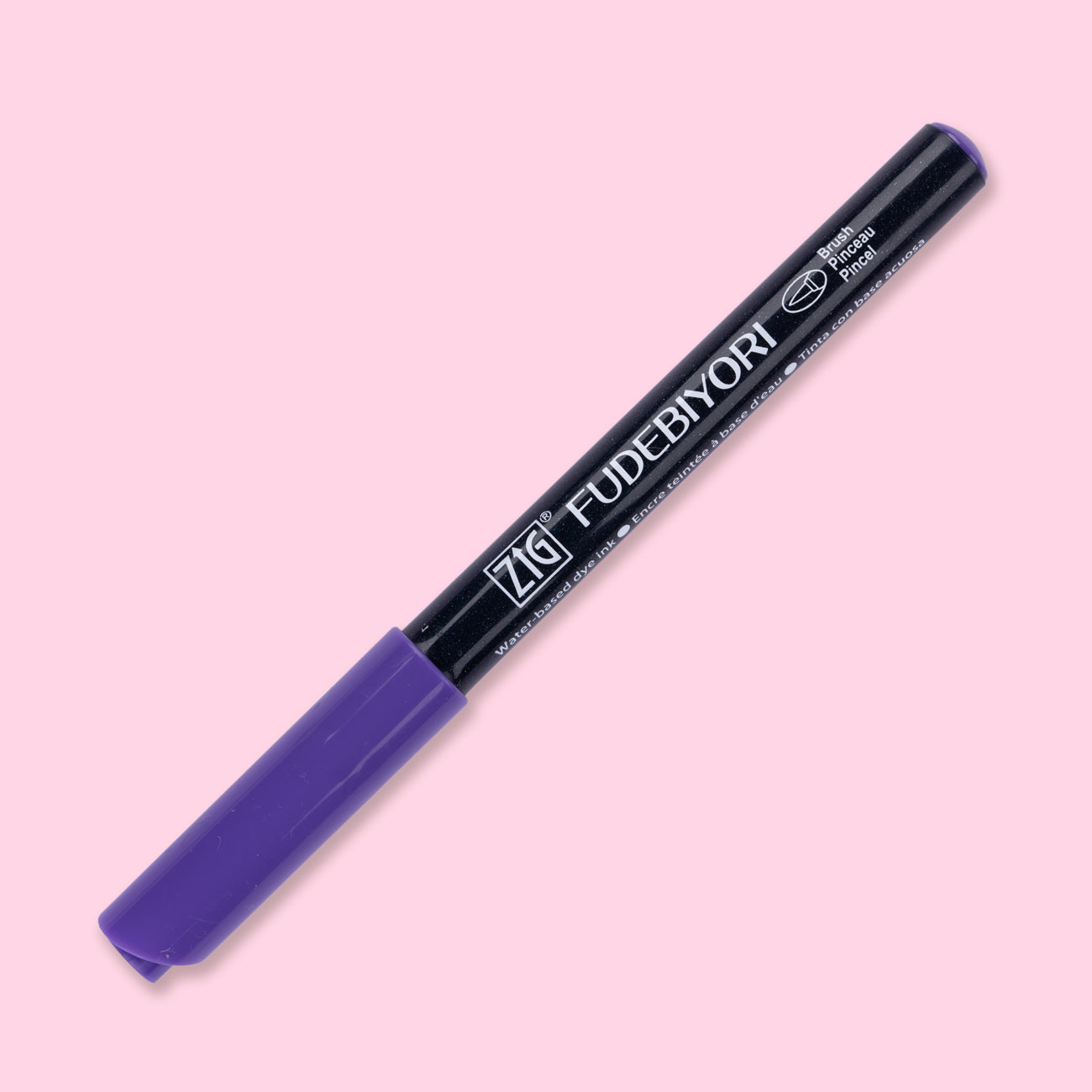 Kuretake Zig Fudebiyori Brush Pen - Violet 080
