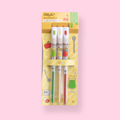 Kutsuwa Culicule x Mizutama Colored Pencils Limited Edition - Bubble Juice - 3 Color Set