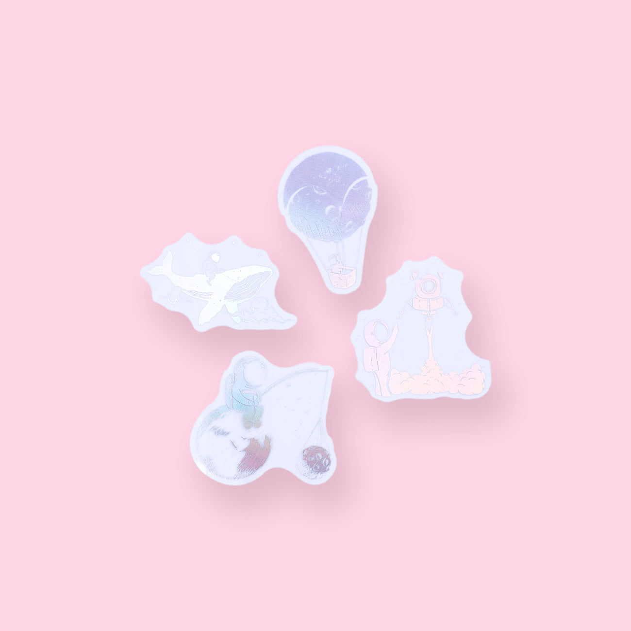 Holographic Sticker Pack - Universe - Stationery Pal