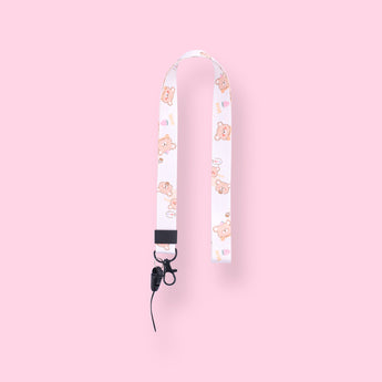 Long Lanyard Card Holder - Lamb - Stationery Pal