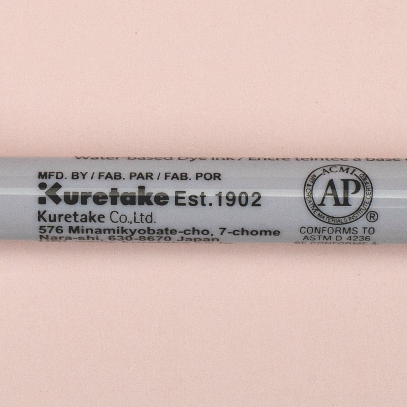 Kuretake ZIG Clean Color FB Felt Tip Brush Pen - Yellow - 050
