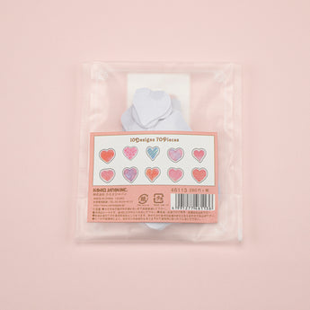 Kamio Watercolor Stickers - Heart