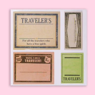 Vintage Stamps Decorative Stickers - Lable