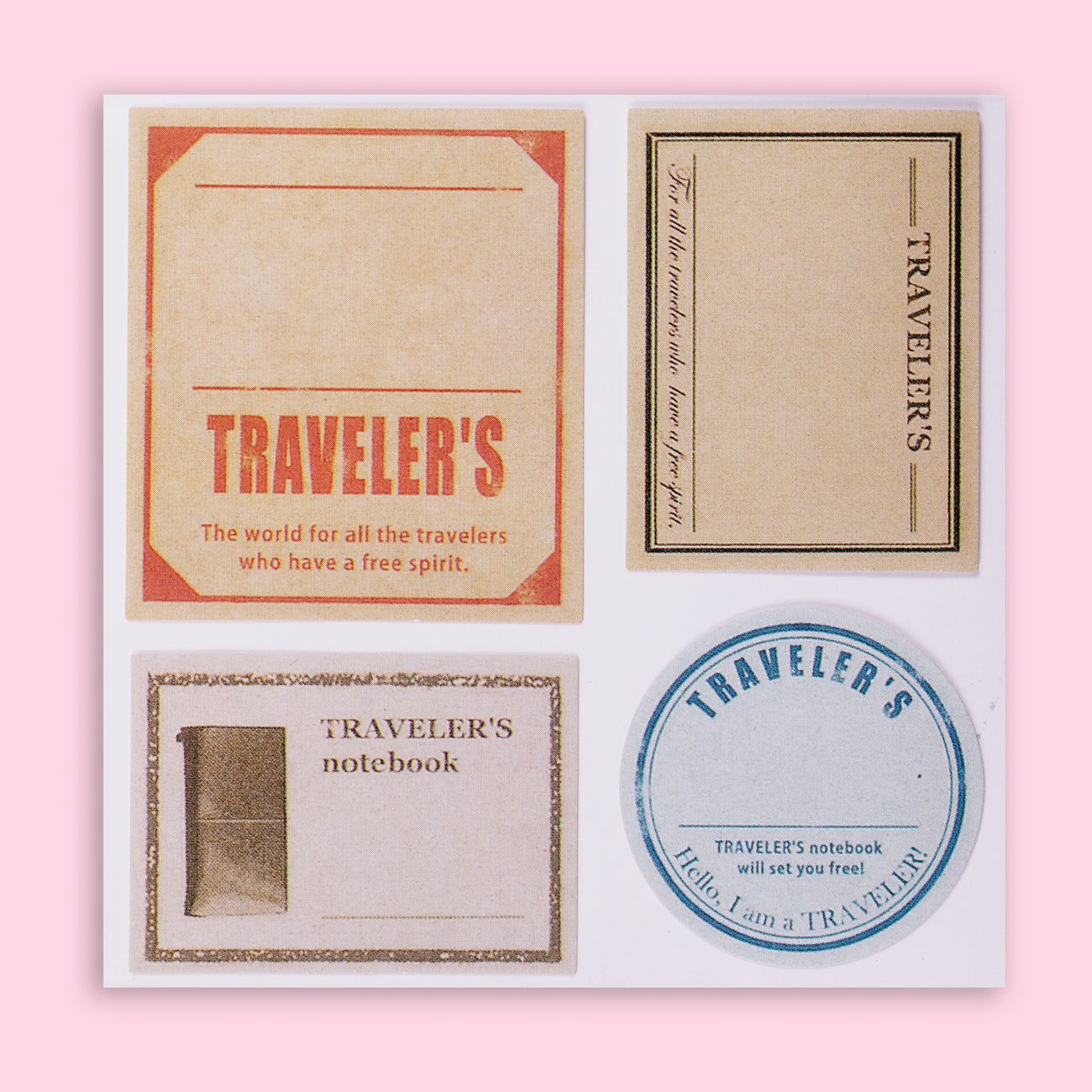 Vintage Stamps Decorative Stickers - Label — Stationery Pal