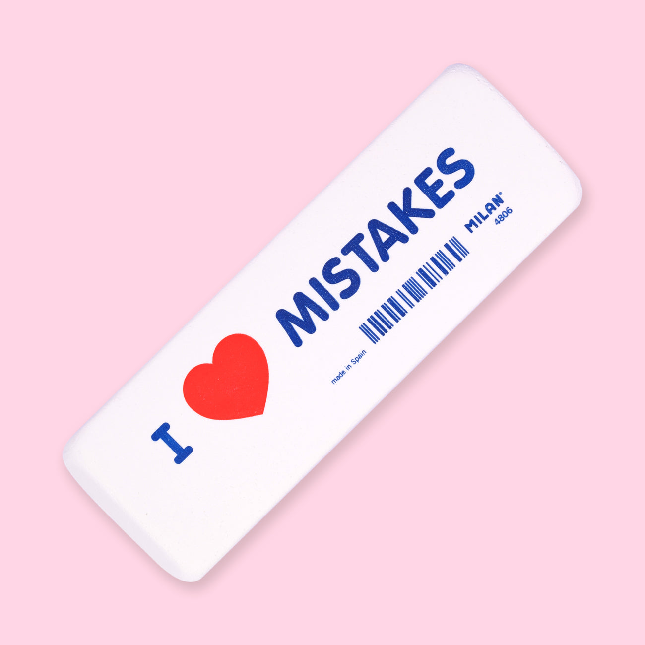 Milan I love Mistakes Synthetic Eraser - 4806
