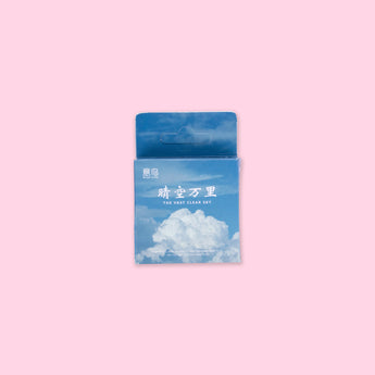 Mini Sticker Pad - The Vast Clear Sky - Stationery Pal