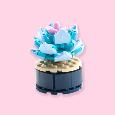 Mini Plant 3D Puzzle - Blue Lotus