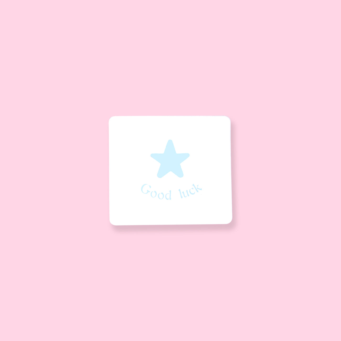 Mini Hollow Out Greeting Card - Star
