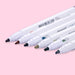 Monami Dual Tip Marker- Gray Mood - Set of 6 - Stationery Pal