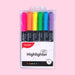Monami Pastel Highlighter - 6 Fluorescence Colors set