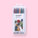 Monami Plus Pen 3000 - Vintage Color - Set of 6 - Stationery Pal