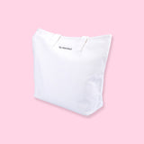 Morisot Fashionable Canvas Bag - White - Stationery Pal