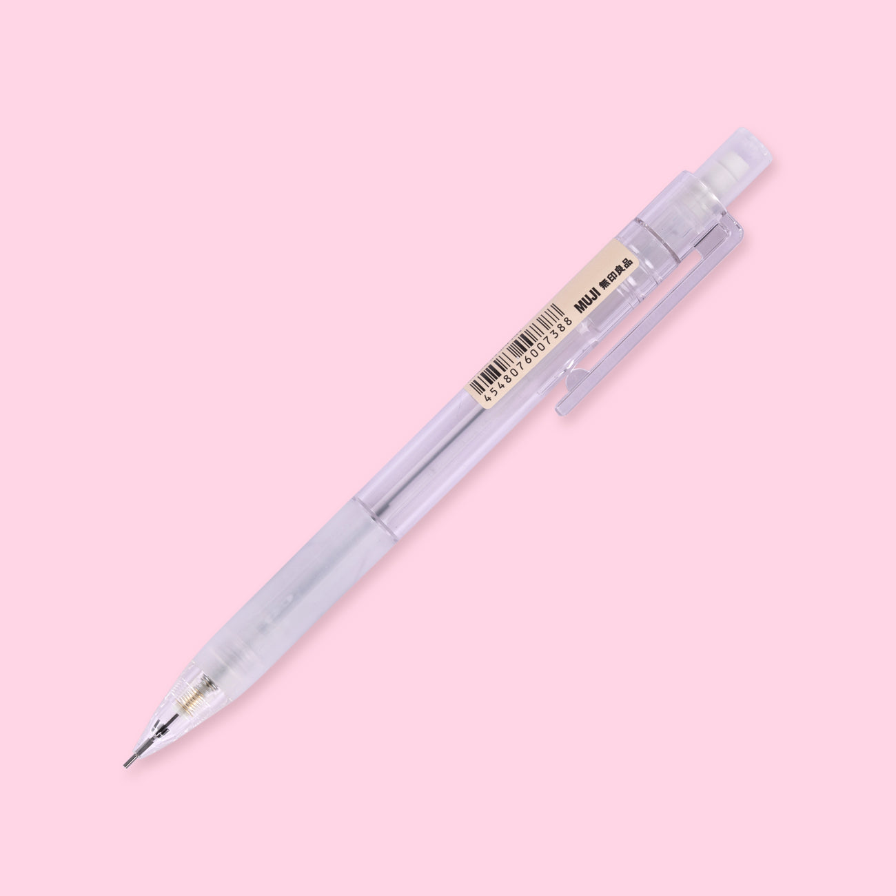 Muji Polycarbonate Sharp Pencil W/Rubber Grip 0.5 mm
