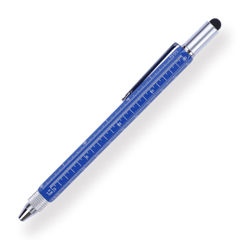 Multi-purpose Tool Pen - 0.5 mm - Blue Body - Stationery Pal