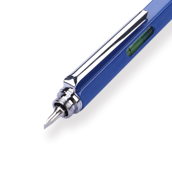 Multi-purpose Tool Pen - 0.5 mm - Blue Body - Stationery Pal