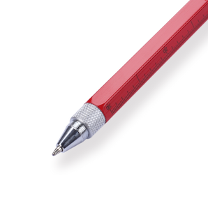 Multi-purpose Tool Pen - 0.5 mm - Red Body - Stationery Pal