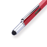 Multi-purpose Tool Pen - 0.5 mm - Red Body - Stationery Pal