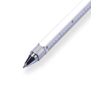 Multi-purpose Tool Pen - 0.5 mm - Silver Body - Stationery Pal