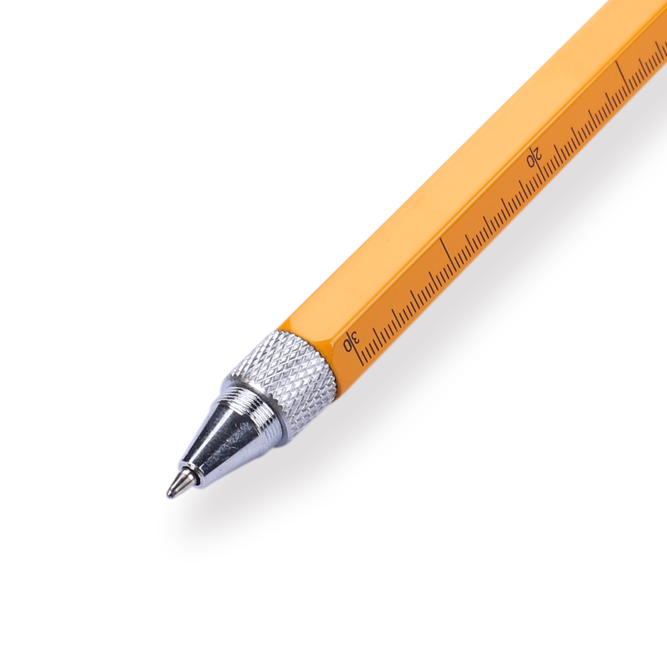 Multi-purpose Tool Pen - 0.5 mm - Yellow Body - Stationery Pal