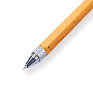 Multi-purpose Tool Pen - 0.5 mm - Yellow Body - Stationery Pal