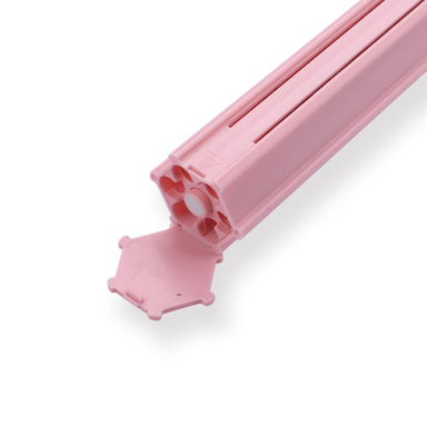 Multifunctional Hexagonal Pen Box - Pink - Stationery Pal