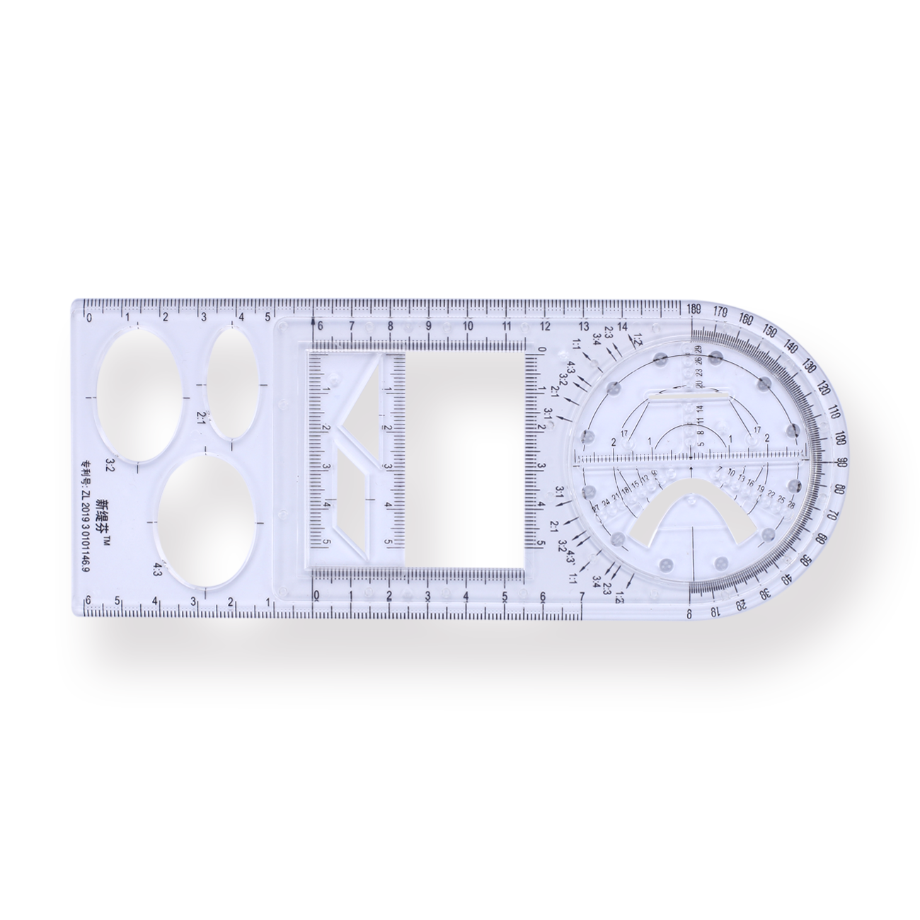 Multifunctional Ruler – Stationery Pal