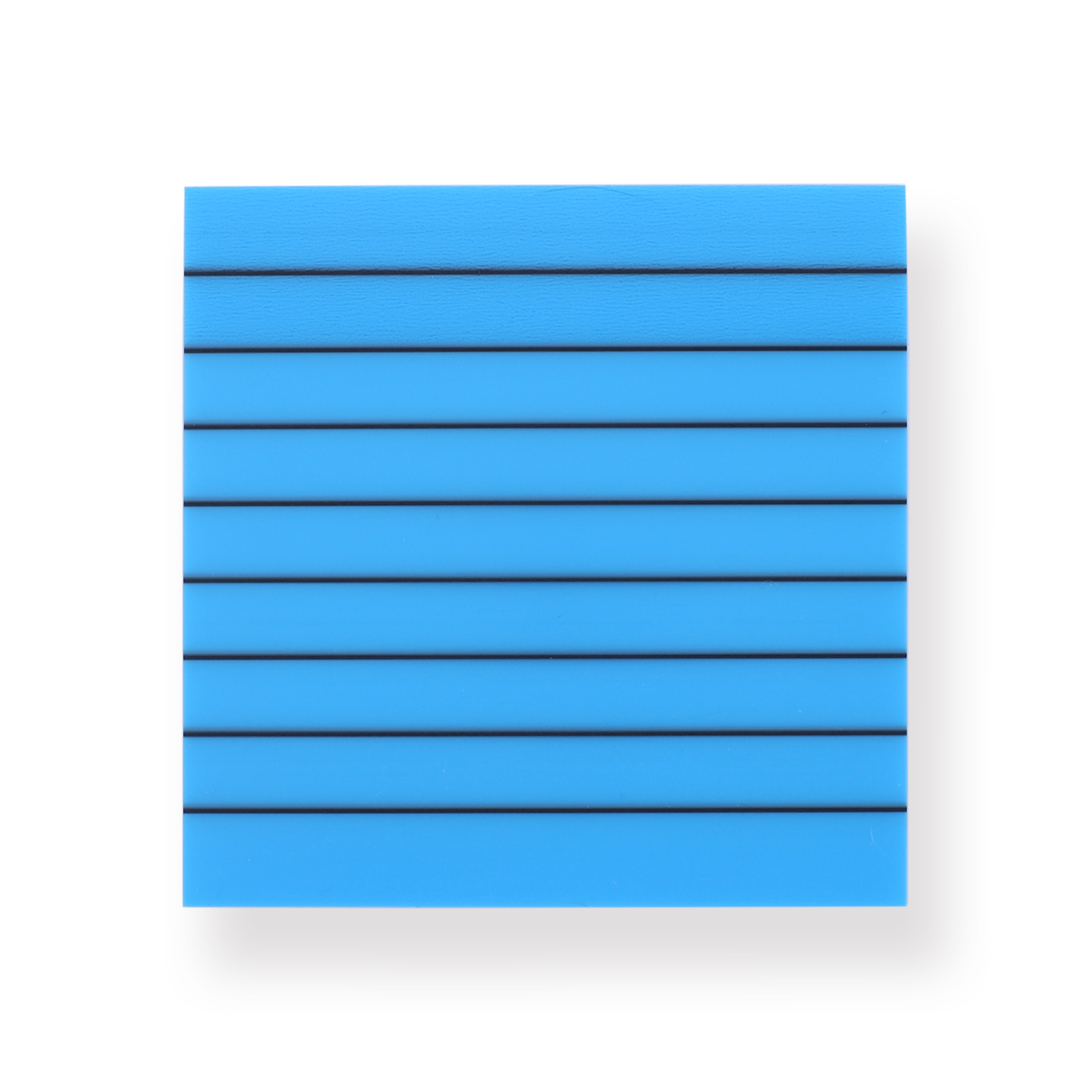 Neon Color Sticky Notes - Ruled - Blue - Stationery Pal