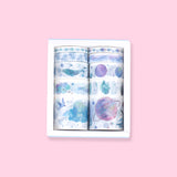 Ocean Blue Theme Washi Tape - Set of 10 - Stationery Pal