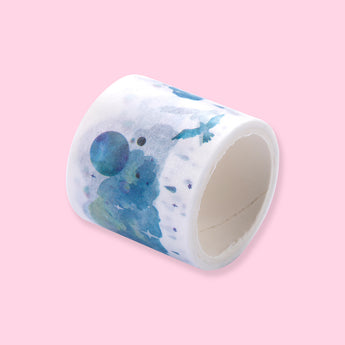 Ocean Blue Theme Washi Tape - Set of 10 - Stationery Pal