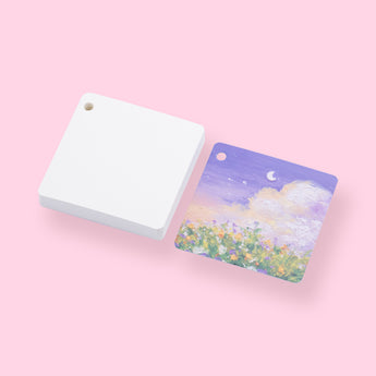 Oil Painting Landscape Memo Pad - Night - Stationery Pal