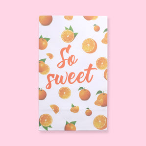 Orange Paper Bag - Sweet - Stationery Pal