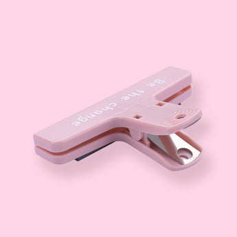 Pastel Paper Clip - Be The Change - Sakura - Stationery Pal