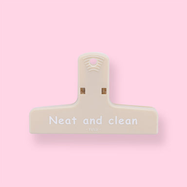  Pastel Paper Clip -Neat and Clean - Khaki