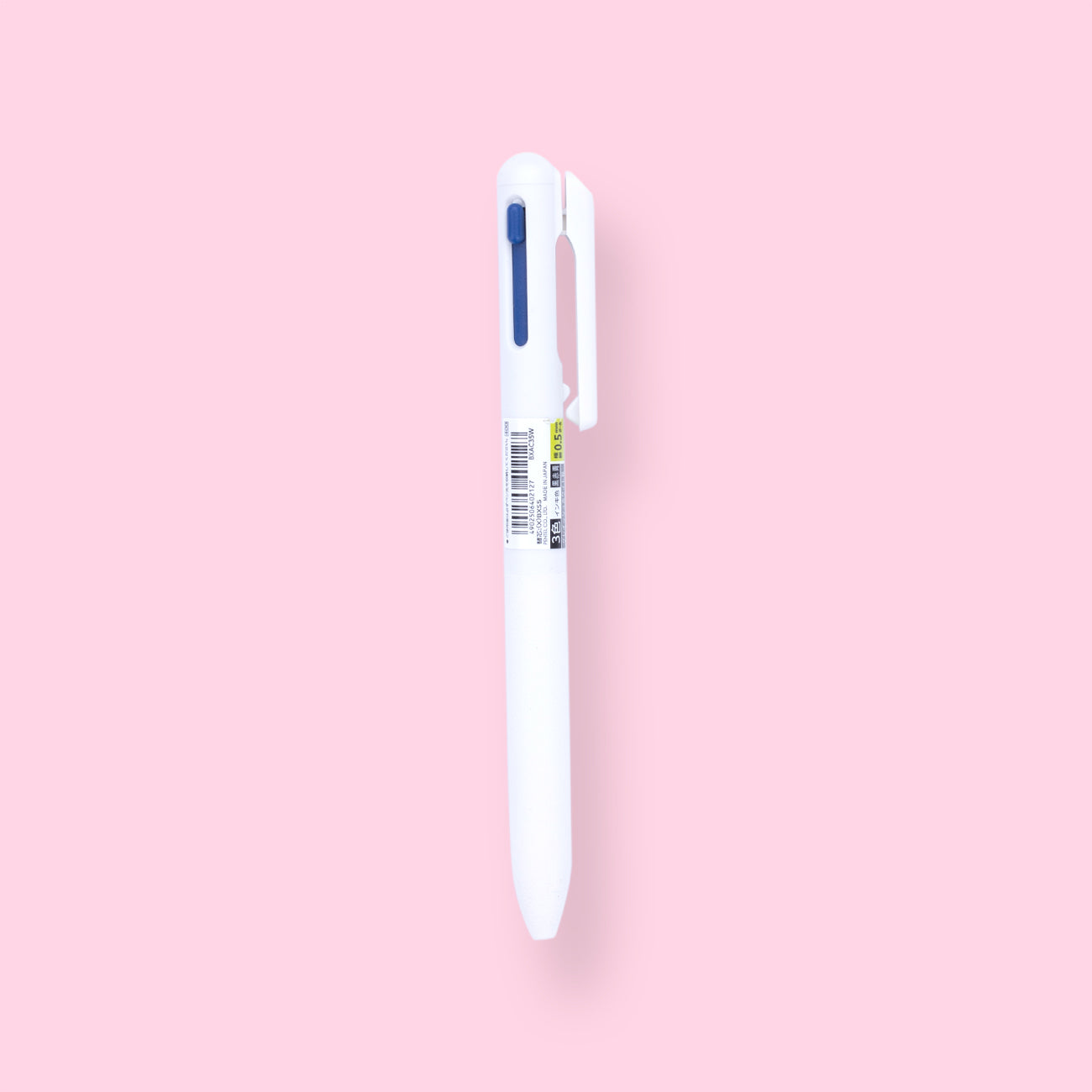 Pentel Calme 3 Color Multi Pen - 0.5 mm - White Body