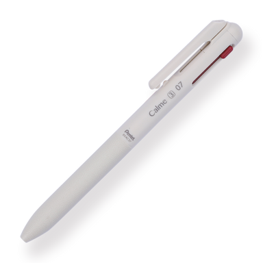 Pentel Calme 3 Color Multi Pen - 0.7 mm - Beige Body - Stationery Pal